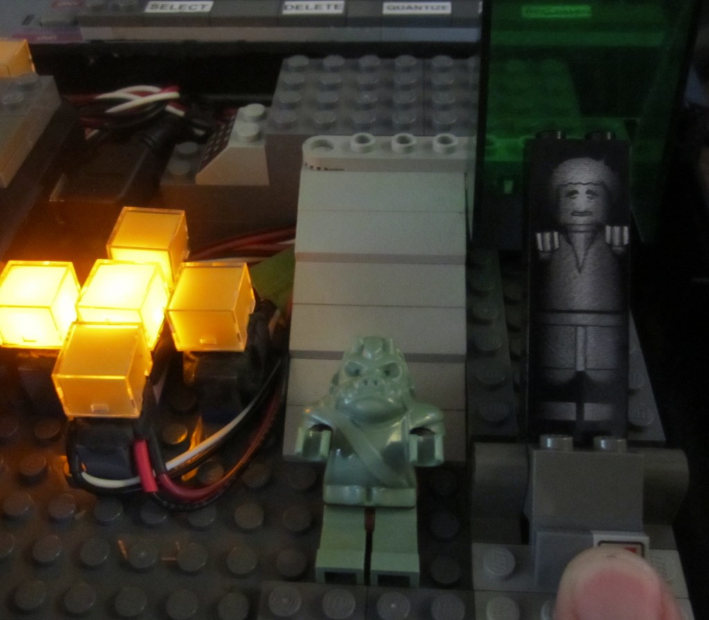 A picture of the Ableton Push prototype built with Lego pieces. Image courtesy of macProVideo.com